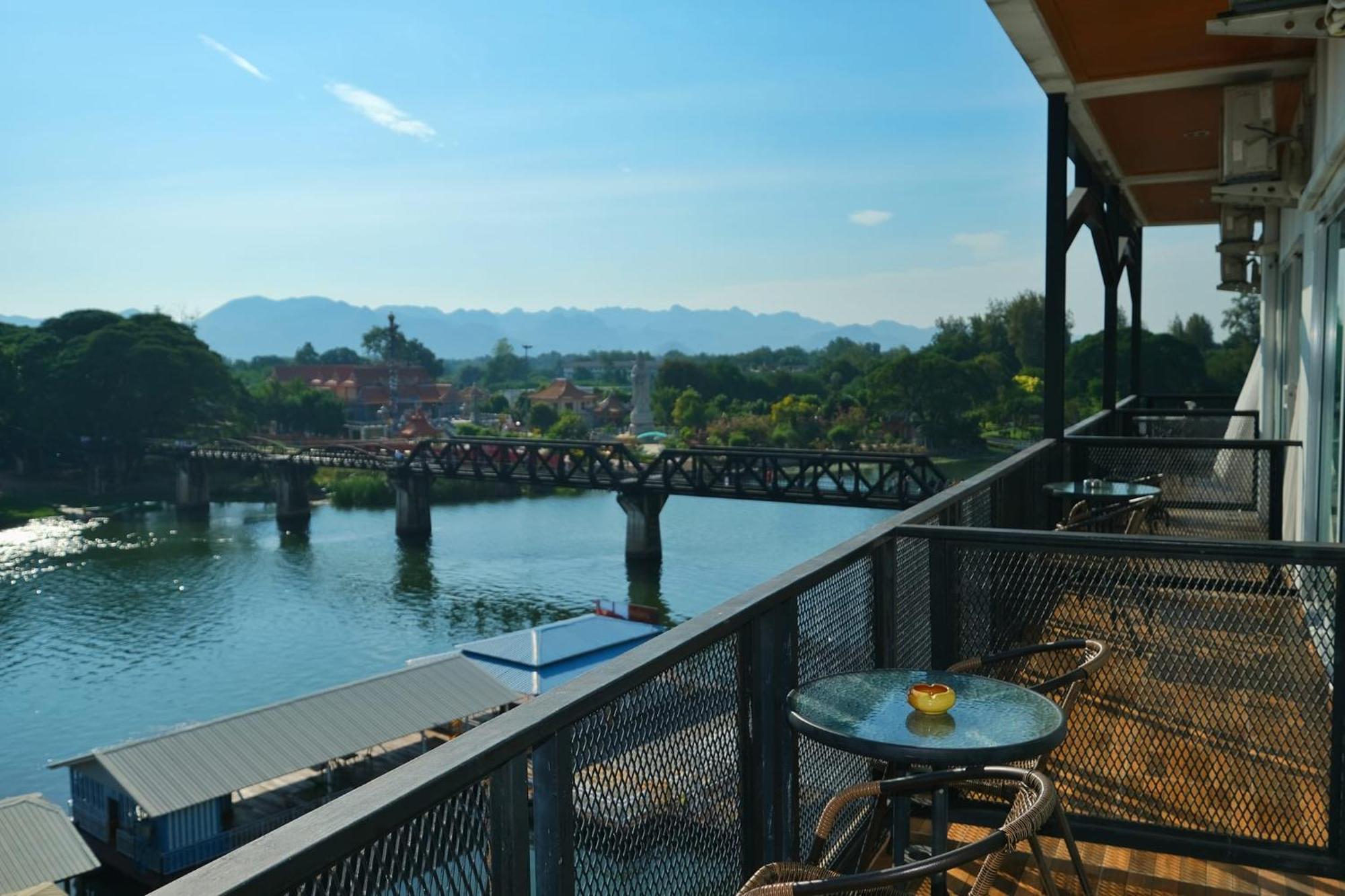River Kwai View Hotel - Sha Extra Plus Certified Kanchanaburi Exterior foto